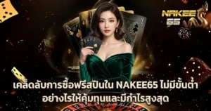 เคล็ดลับการซื้อฟรีสปินใน NAKEE65 ไม่มีขั้นต่ำ อย่างไรให้คุ้มทุนและมีกำไรสูงสุด